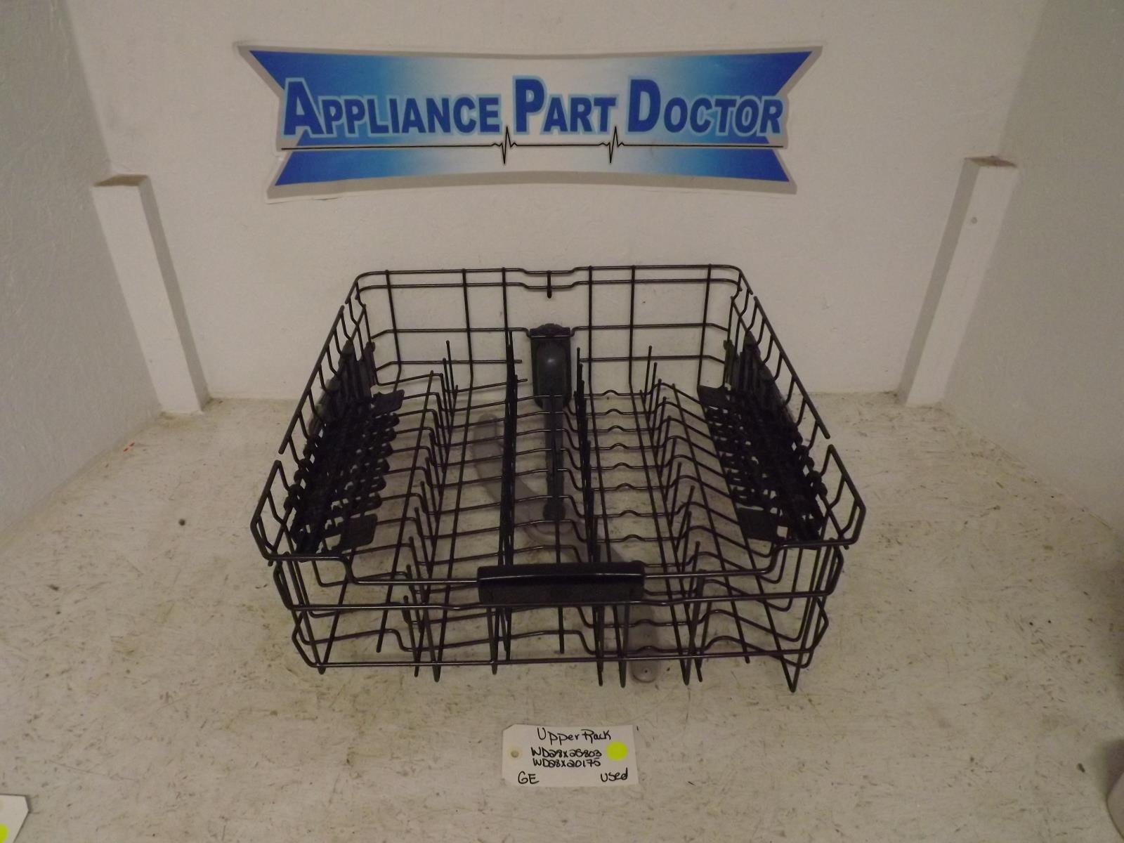 GE Dishwasher WD28X25803 WD28X20175 Upper Rack Used GE Dishwasher WD28X25803 WD28X20175 Upper Rack Used